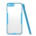 iphone 7 Plus Kılıf Platin Silikon - Mavi