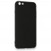 iphone 6 Plus Kılıf Nano içi Kadife  Silikon - Siyah