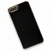 iphone 7 Plus Kılıf Volet Silikon - Siyah