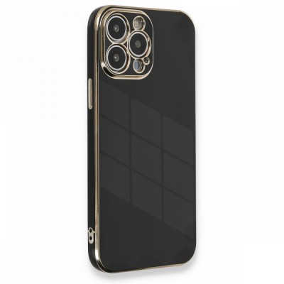 iphone 13 Pro Kılıf Volet Silikon - Siyah