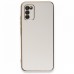 Samsung Galaxy A03s Kılıf Volet Silikon - Beyaz