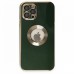 iphone 12 Pro Kılıf Store Silikon - Yeşil