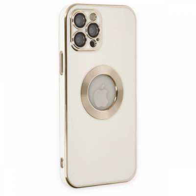 iphone 12 Pro Max Kılıf Store Silikon - Beyaz