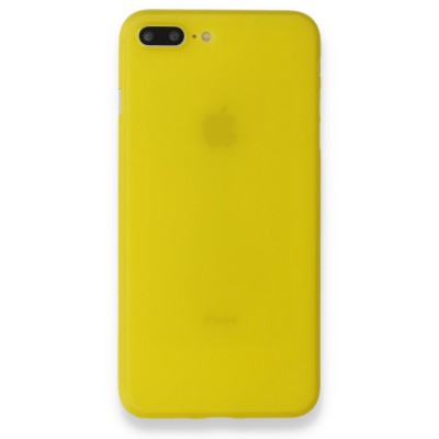 iphone 7 Plus Kılıf Pp Ultra ince Kapak - Sarı