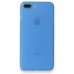 iphone 7 Plus Kılıf Pp Ultra ince Kapak - Mavi