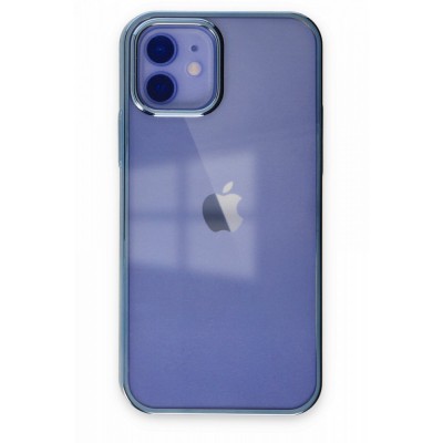 iphone 12 Kılıf Element Silikon - Mavi