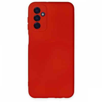 Samsung Galaxy M23 Kılıf Nano içi Kadife  Silikon - Kırmızı