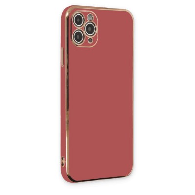 iphone 11 Pro Max Kılıf Volet Silikon - Kırmızı