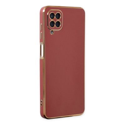 Samsung Galaxy M12 Kılıf Volet Silikon - Kırmızı