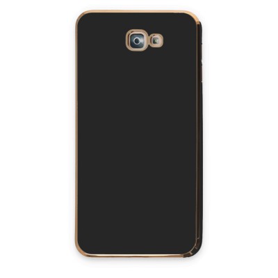 Samsung Galaxy J7 Prime Kılıf Volet Silikon - Siyah