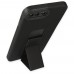 iphone 8 Plus Kılıf Mega Standlı Silikon - Siyah