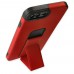iphone 8 Plus Kılıf Mega Standlı Silikon - Kırmızı
