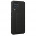Samsung Galaxy A22 Kılıf Mega Standlı Silikon - Siyah
