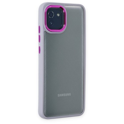 Samsung Galaxy A03 Kılıf Dora Kapak - Lila