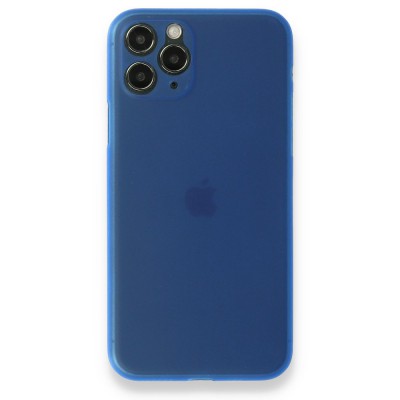 iphone 11 Pro Max Kılıf Pp Ultra ince Kapak - Mavi