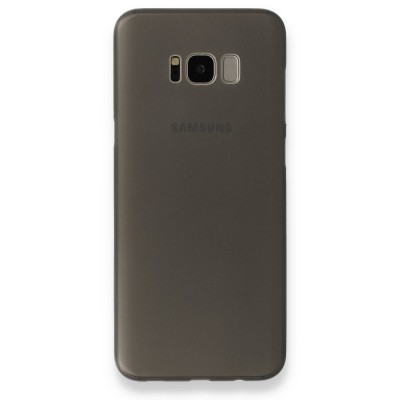 Samsung Galaxy S8 Plus Kılıf Pp Ultra ince Kapak - Gri