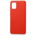 Samsung Galaxy A71 Kılıf Nano içi Kadife  Silikon - Kırmızı