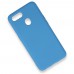 Oppo A12 Kılıf Nano içi Kadife  Silikon - Mavi