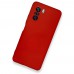 Xiaomi Redmi K40 Pro Kılıf Nano içi Kadife  Silikon - Kırmızı
