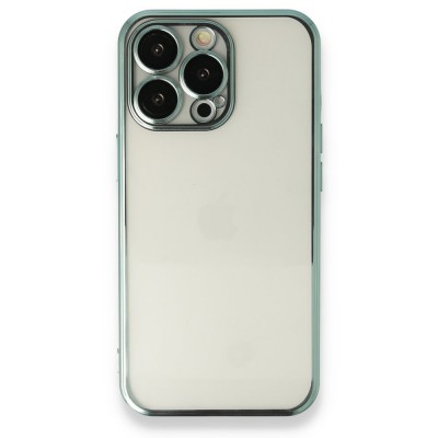 iphone 14 Pro Kılıf Razer Lensli Silikon - Yeşil