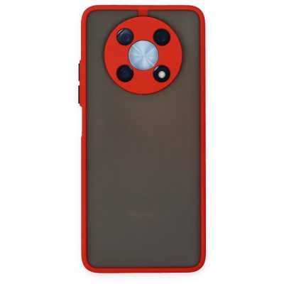 Huawei Nova Y90 Kılıf Montreal Silikon Kapak - Kırmızı