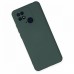 Xiaomi Poco C40 Kılıf Nano içi Kadife  Silikon - Koyu Yeşil