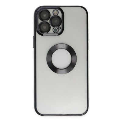iphone 13 Pro Max Kılıf Slot Silikon - Siyah