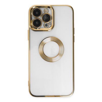 iphone 13 Pro Kılıf Slot Silikon - Gold