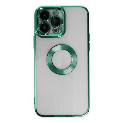 iphone 13 Pro Kılıf Slot Silikon - Köknar Yeşili