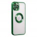 iphone 12 Pro Kılıf Slot Silikon - Köknar Yeşili