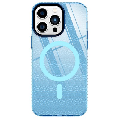 iphone 14 Pro Kılıf Beta Magneticsafe Silikon - Mavi