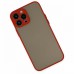 iphone 14 Pro Max Kılıf Montreal Silikon Kapak - Kırmızı