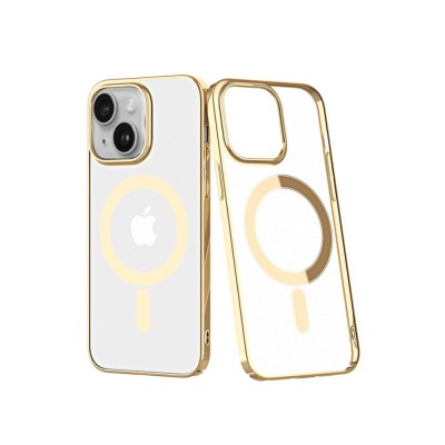 iphone 14 Plus Kılıf Element Magneticsafe Sert Kapak - Gold