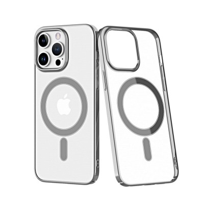 iphone 14 Pro Kılıf Element Magneticsafe Sert Kapak - Gümüş