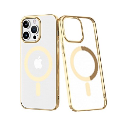iphone 14 Pro Kılıf Element Magneticsafe Sert Kapak - Gold