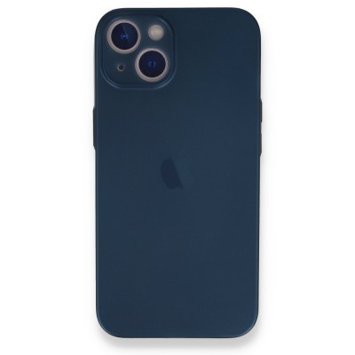 iphone 14 Plus Kılıf Pp Ultra ince Kapak - Mavi
