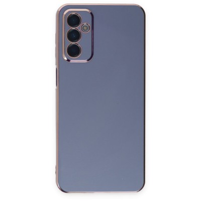 Samsung Galaxy M13 Kılıf Volet Silikon - Mavi