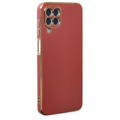 Samsung Galaxy M33 Kılıf Volet Silikon - Kırmızı
