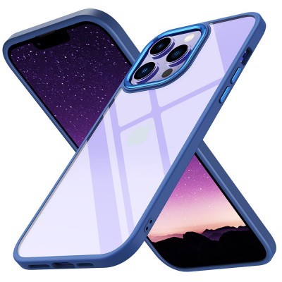 iphone 14 Pro Max Kılıf Power Silikon - Mavi