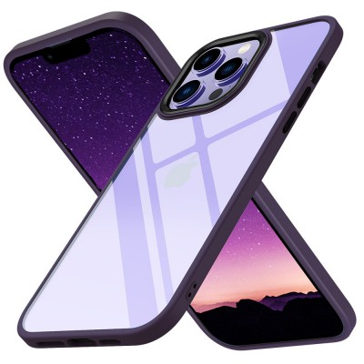 iphone 14 Pro Max Kılıf Power Silikon - Mor