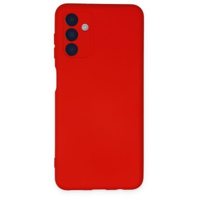 Samsung Galaxy A04s Kılıf Nano içi Kadife  Silikon - Kırmızı