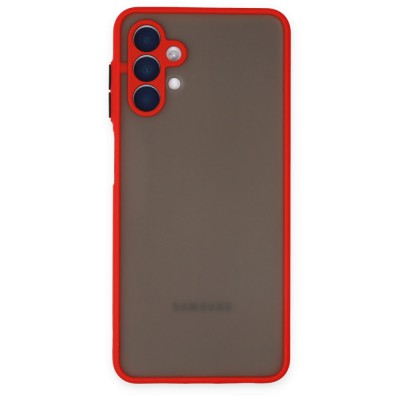Samsung Galaxy A04s Kılıf Montreal Silikon Kapak - Kırmızı