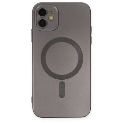 iphone 12 Kılıf Moshi Lens Magneticsafe Silikon - Füme