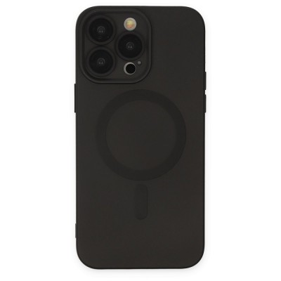 iphone 13 Pro Kılıf Moshi Lens Magneticsafe Silikon - Siyah