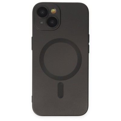 iphone 14 Kılıf Moshi Lens Magneticsafe Silikon - Siyah
