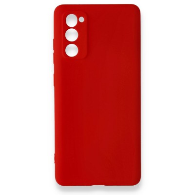 Samsung Galaxy S20 Fe Kılıf Nano içi Kadife  Silikon - Kırmızı