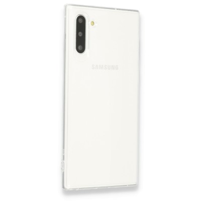 Samsung Galaxy Note 10 Kılıf Lüx Şeffaf Silikon