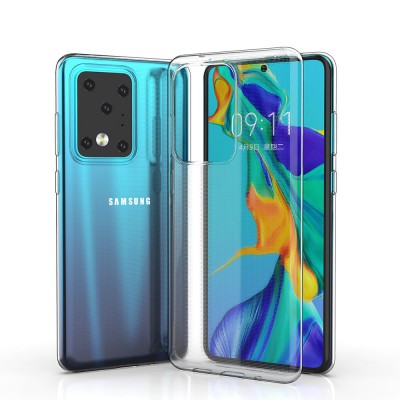 Samsung Galaxy S20 Ultra Kılıf Lüx Şeffaf Silikon
