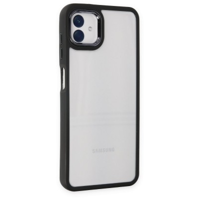 Samsung Galaxy A04 Kılıf Dora Kapak - Siyah
