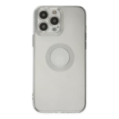 iphone 13 Pro Max Kılıf Santa Lens Silikon - Şeffaf